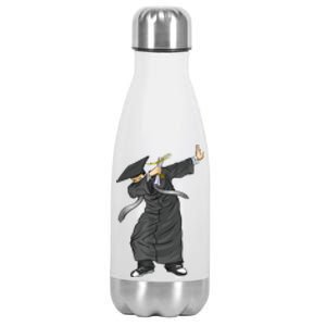 Dabbing Graduation Class Of Gift Men Funny Graduation Stainless Steel Insulated Water Bottle