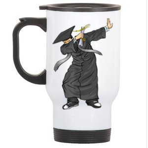 Dabbing Graduation Class Of Gift Men Funny Graduation Stainless Steel Travel Mug