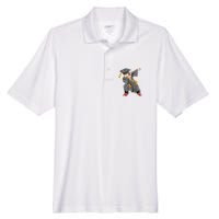 Dabbing Graduation Class Of Gift Men Funny Graduation Men's Origin Performance Pique Polo