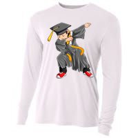 Dabbing Graduation Class Of Gift Men Funny Graduation Cooling Performance Long Sleeve Crew