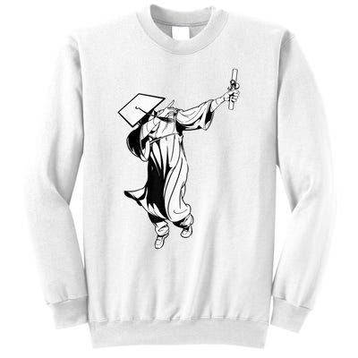 Dabbing Graduation Class Of Gift Men Funny Graduation Sweatshirt