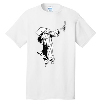 Dabbing Graduation Class Of Gift Men Funny Graduation Tall T-Shirt