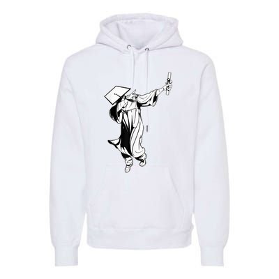 Dabbing Graduation Class Of Gift Men Funny Graduation Premium Hoodie