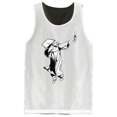 Dabbing Graduation Class Of Gift Men Funny Graduation Mesh Reversible Basketball Jersey Tank