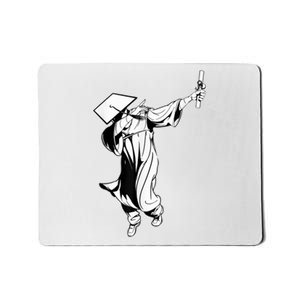 Dabbing Graduation Class Of Gift Men Funny Graduation Mousepad