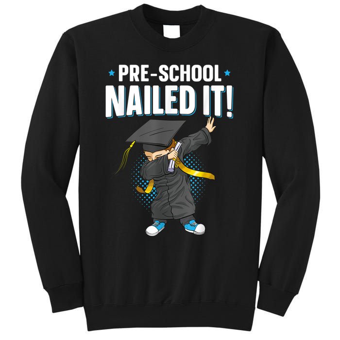 Dabbing Graduation Class Of Gift Men Funny Graduation Tall Sweatshirt