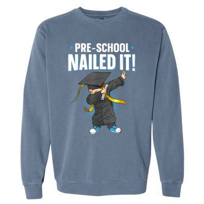 Dabbing Graduation Class Of Gift Men Funny Graduation Garment-Dyed Sweatshirt