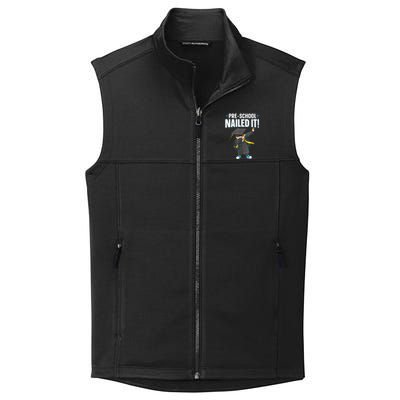 Dabbing Graduation Class Of Gift Men Funny Graduation Collective Smooth Fleece Vest