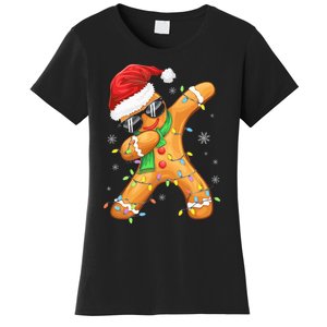 Dabbing Gingerbread Christmas Funny Xmas Dab Women's T-Shirt