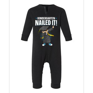 Dabbing Graduation Class Of Gift Men Funny Graduation Infant Fleece One Piece