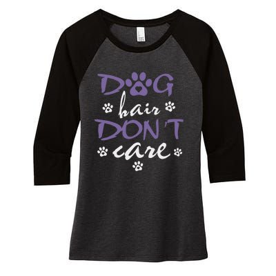 Dog Grooming Coffe Dog Groomer Outfit Pet Care Gifts Women's Tri-Blend 3/4-Sleeve Raglan Shirt