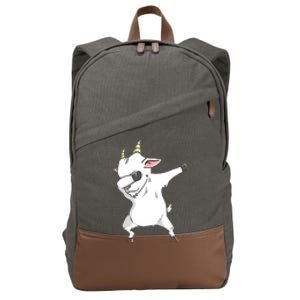 Dabbing Goat Costume Apparel Cotton Canvas Backpack