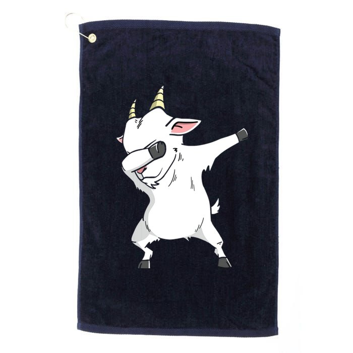 Dabbing Goat Costume Apparel Platinum Collection Golf Towel