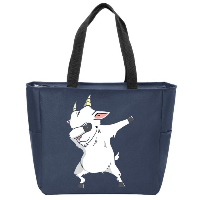 Dabbing Goat Costume Apparel Zip Tote Bag