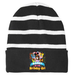 Daddy Gracies Corner Birthday Dolls Cute Party Gift Striped Beanie with Solid Band