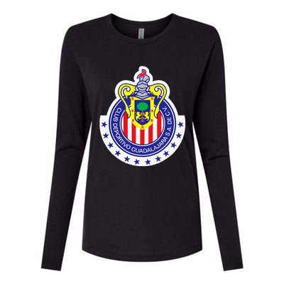 Deportivo Guadalajara Club Supporter Fan Mexico Mexican Womens Cotton Relaxed Long Sleeve T-Shirt