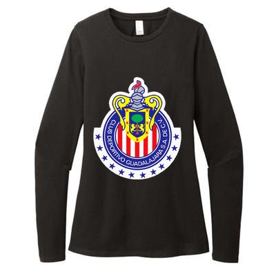 Deportivo Guadalajara Club Supporter Fan Mexico Mexican Womens CVC Long Sleeve Shirt