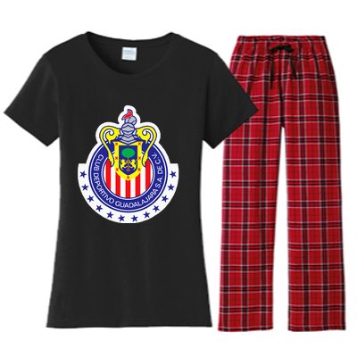 Deportivo Guadalajara Club Supporter Fan Mexico Mexican Women's Flannel Pajama Set