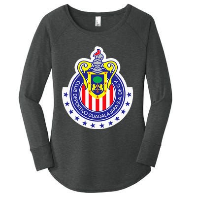 Deportivo Guadalajara Club Supporter Fan Mexico Mexican Women's Perfect Tri Tunic Long Sleeve Shirt