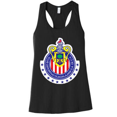 Deportivo Guadalajara Club Supporter Fan Mexico Mexican Women's Racerback Tank