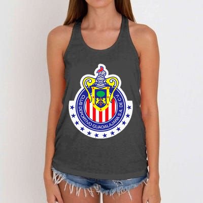 Deportivo Guadalajara Club Supporter Fan Mexico Mexican Women's Knotted Racerback Tank