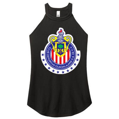 Deportivo Guadalajara Club Supporter Fan Mexico Mexican Women’s Perfect Tri Rocker Tank