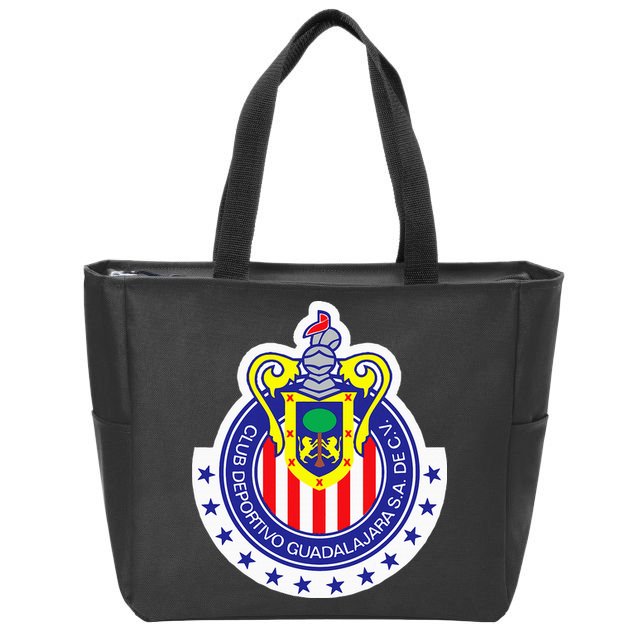 Deportivo Guadalajara Club Supporter Fan Mexico Mexican Zip Tote Bag