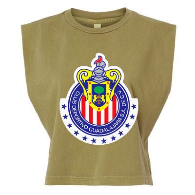 Deportivo Guadalajara Club Supporter Fan Mexico Mexican Garment-Dyed Women's Muscle Tee