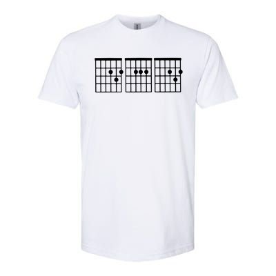 Dad Guitar Chord Softstyle CVC T-Shirt