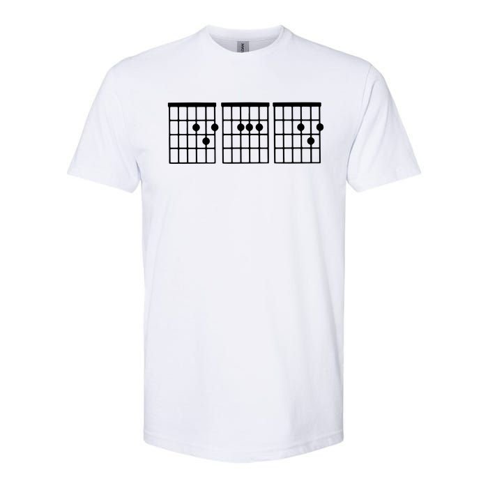 Dad Guitar Chord Softstyle CVC T-Shirt