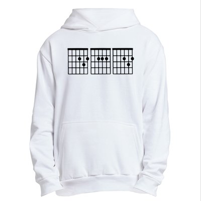 Dad Guitar Chord Urban Pullover Hoodie