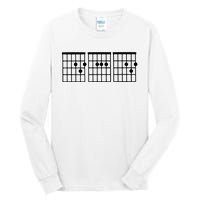 Dad Guitar Chord Tall Long Sleeve T-Shirt