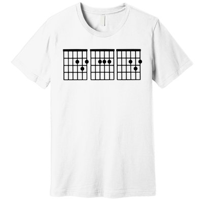 Dad Guitar Chord Premium T-Shirt