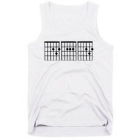 Dad Guitar Chord Tank Top