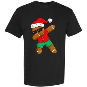 Dabbing Gingerbread Christmas In July Xmas Dab Garment-Dyed Heavyweight T-Shirt