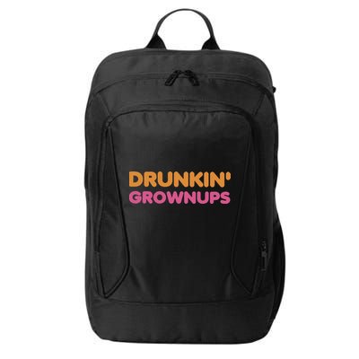 Drunkin Grownups Colors Trending Heart Birthday Daughter City Backpack
