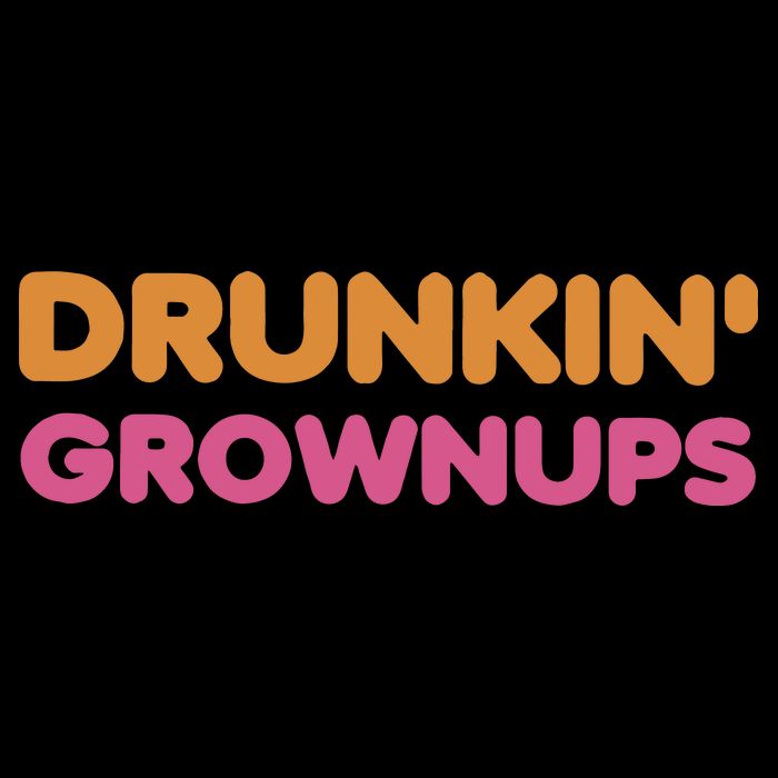 Drunkin Grownups Colors Trending Heart Birthday Daughter Backpack