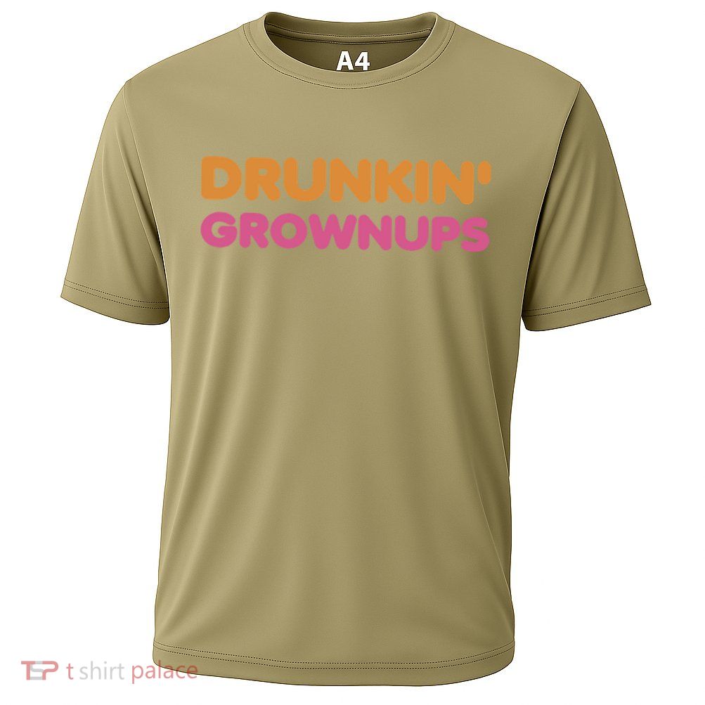 Drunkin Grownups Colors Trending Heart Birthday Daughter Performance Shirt