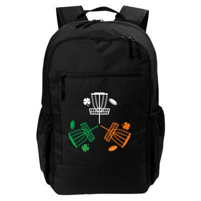 Disc Golf Clover Irish Flag Costume St Patricks Day Gift Backpack