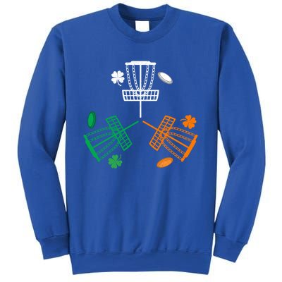 Disc Golf Clover Irish Flag Costume St Patricks Day Gift Sweatshirt