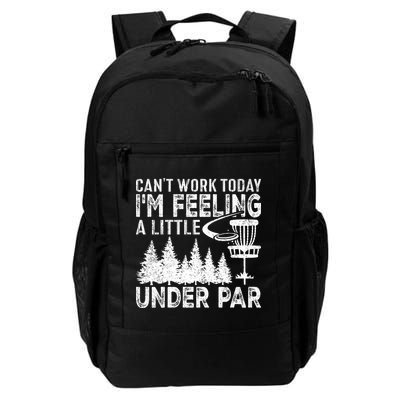 Disc Golf Can't Work Today A Little Under Par For Frisbee Golf Backpack