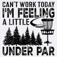 Disc Golf Can't Work Today A Little Under Par For Frisbee Golf Sustainable Bucket Hat