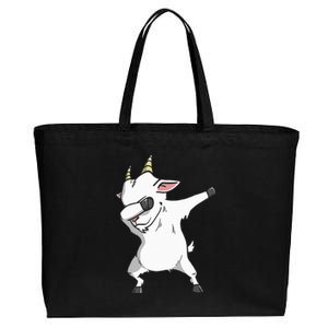 Dabbing Goat Costume Cotton Canvas Jumbo Tote