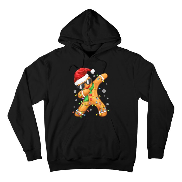 Dabbing Gingerbread Christmas Funny Xmas Dab Hoodie