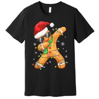 Dabbing Gingerbread Christmas Funny Xmas Dab Premium T-Shirt