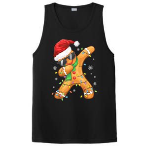 Dabbing Gingerbread Christmas Funny Xmas Dab PosiCharge Competitor Tank