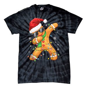 Dabbing Gingerbread Christmas Funny Xmas Dab Tie-Dye T-Shirt