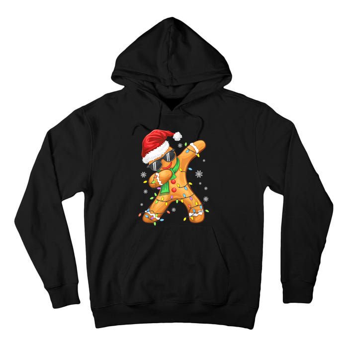 Dabbing Gingerbread Christmas Funny Xmas Dab Tall Hoodie