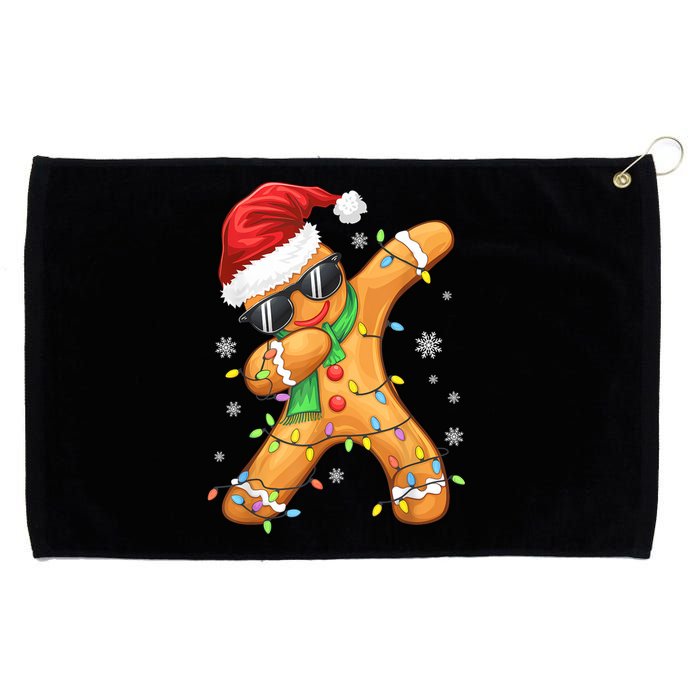 Dabbing Gingerbread Christmas Funny Xmas Dab Grommeted Golf Towel