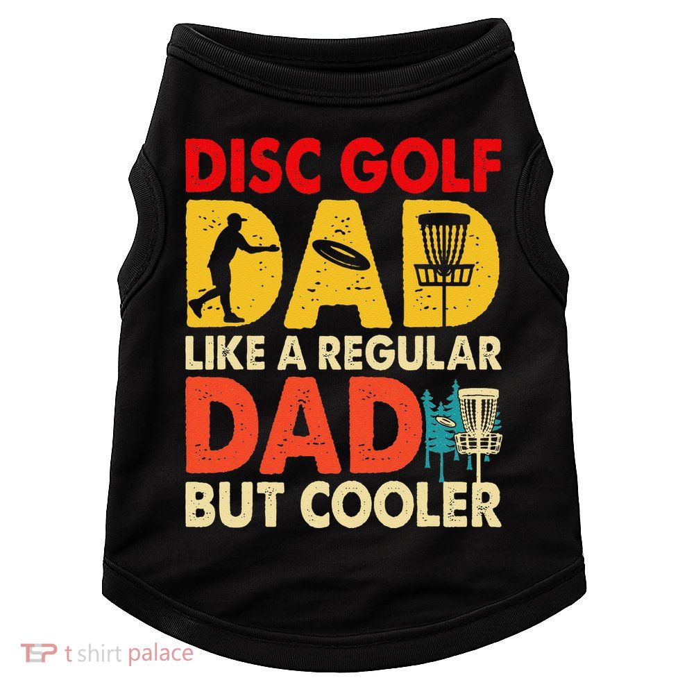Disc Golf Dad Grandpa Joke For Disc Golf Player Lovers Doggie Tank